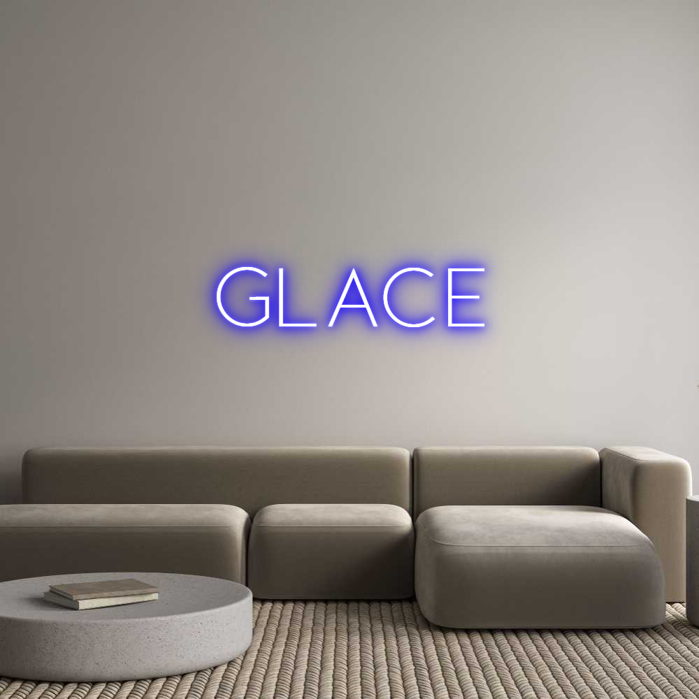 Custom Neon Sign Online Editor GLACE