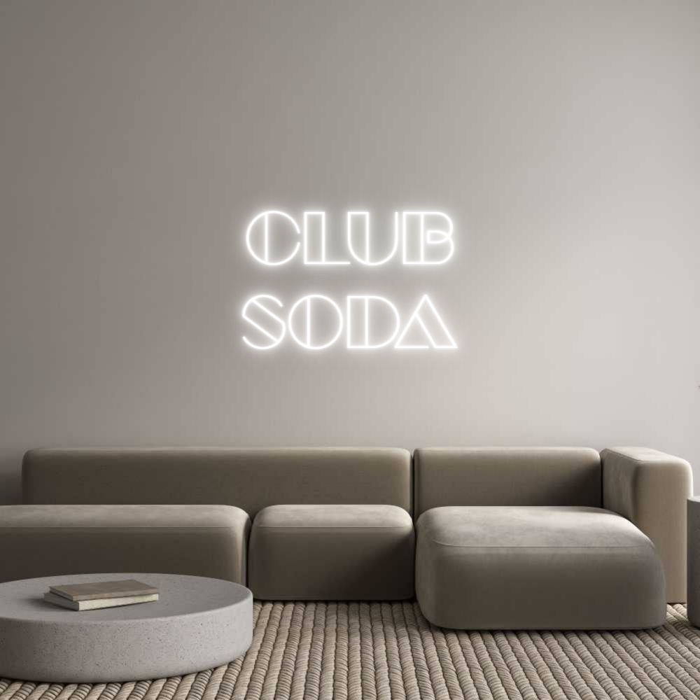 Custom Neon Sign Online Editor Club
Soda