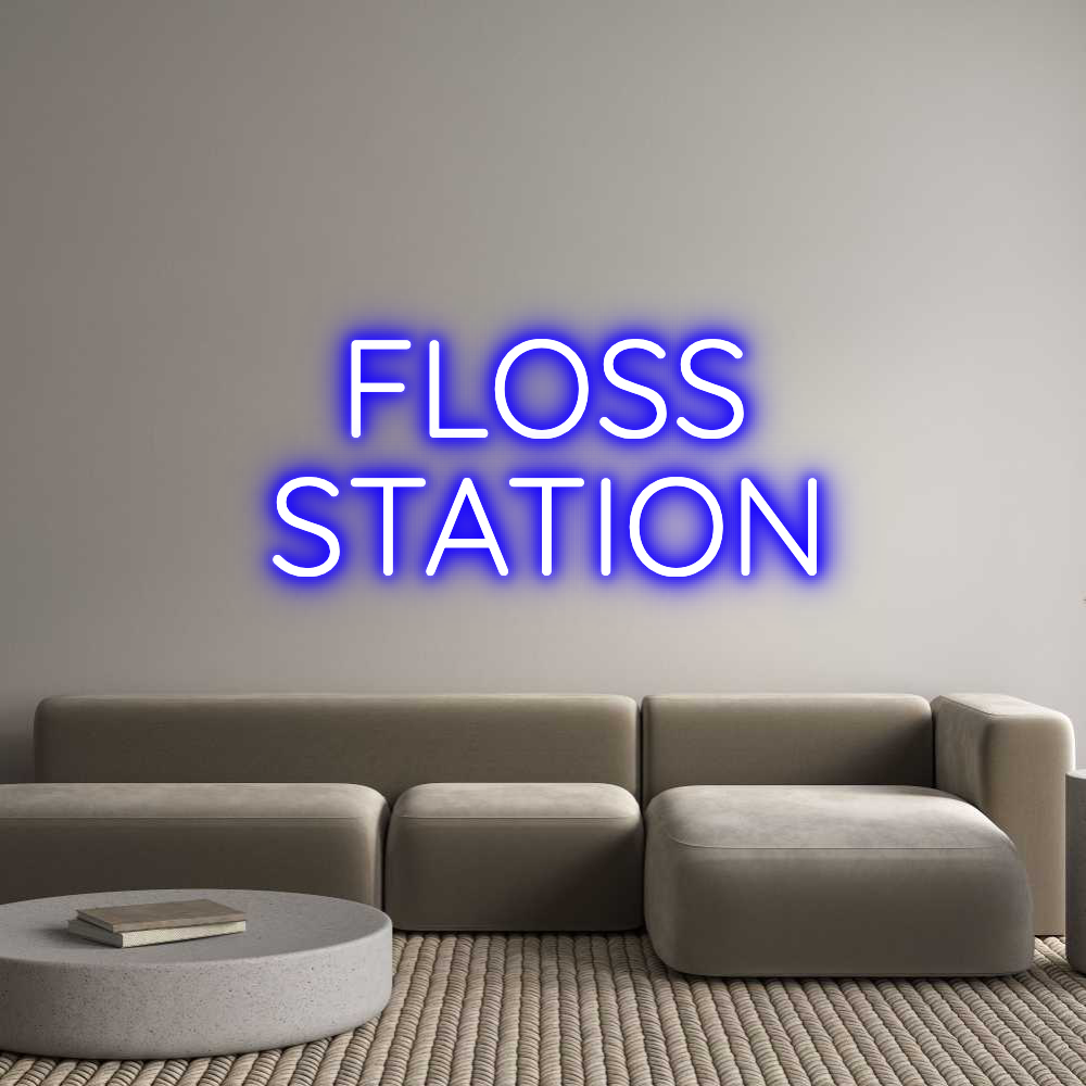 Custom Neon Sign Online Editor FLOSS
STATION