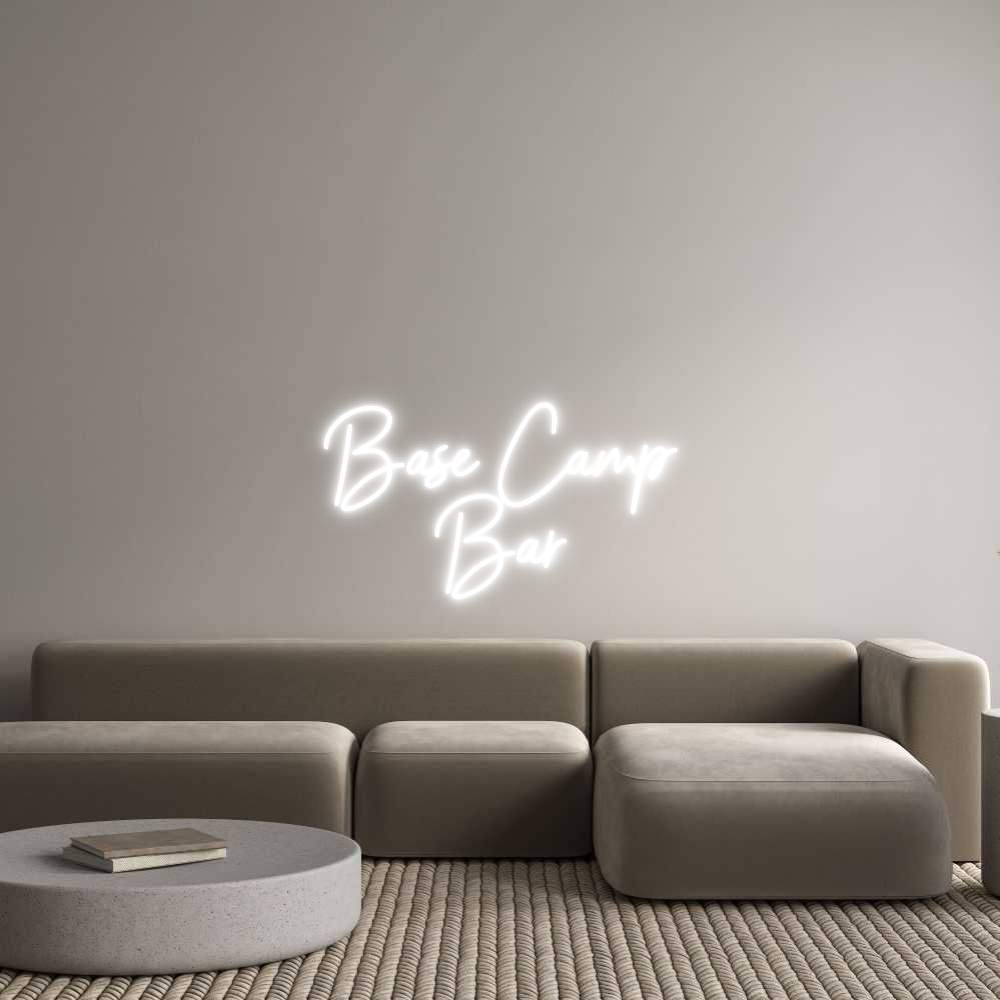 Custom Neon Sign Online Editor Base Camp
Bar