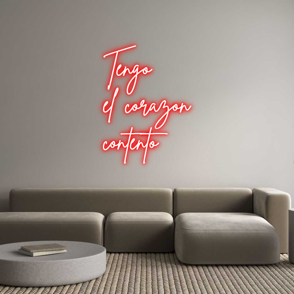 Custom Neon Sign Online Editor Tengo 
el co...