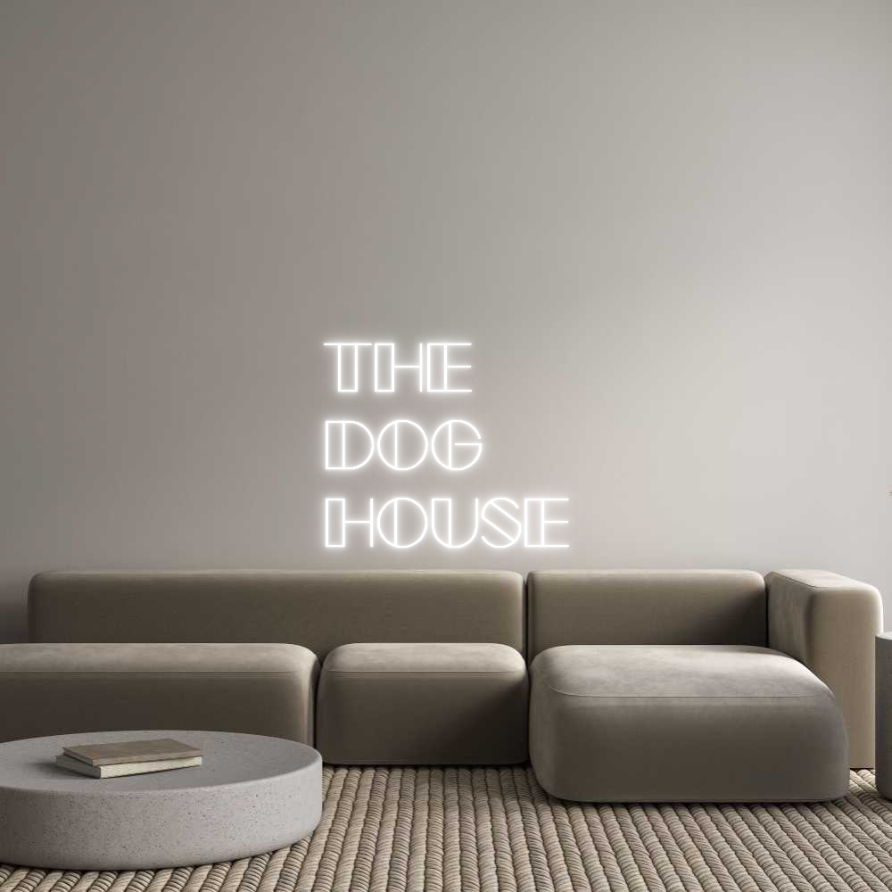 Custom Neon Sign Online Editor The
Dog
House