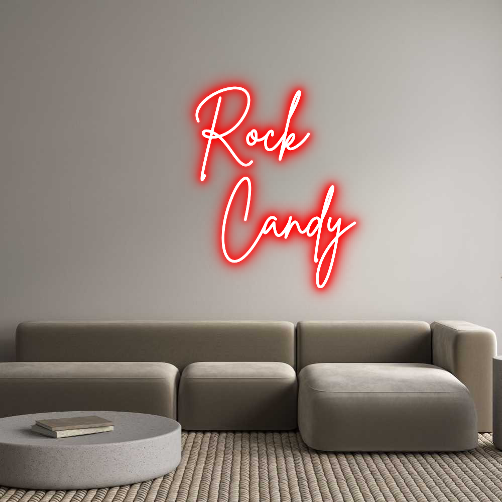 Custom Neon Sign Online Editor  Rock 
    C...