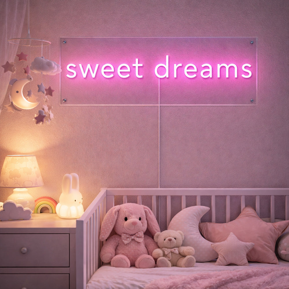 Sweet Dreams LED Neon Sign - Planet Neon Made in London Neon Signs