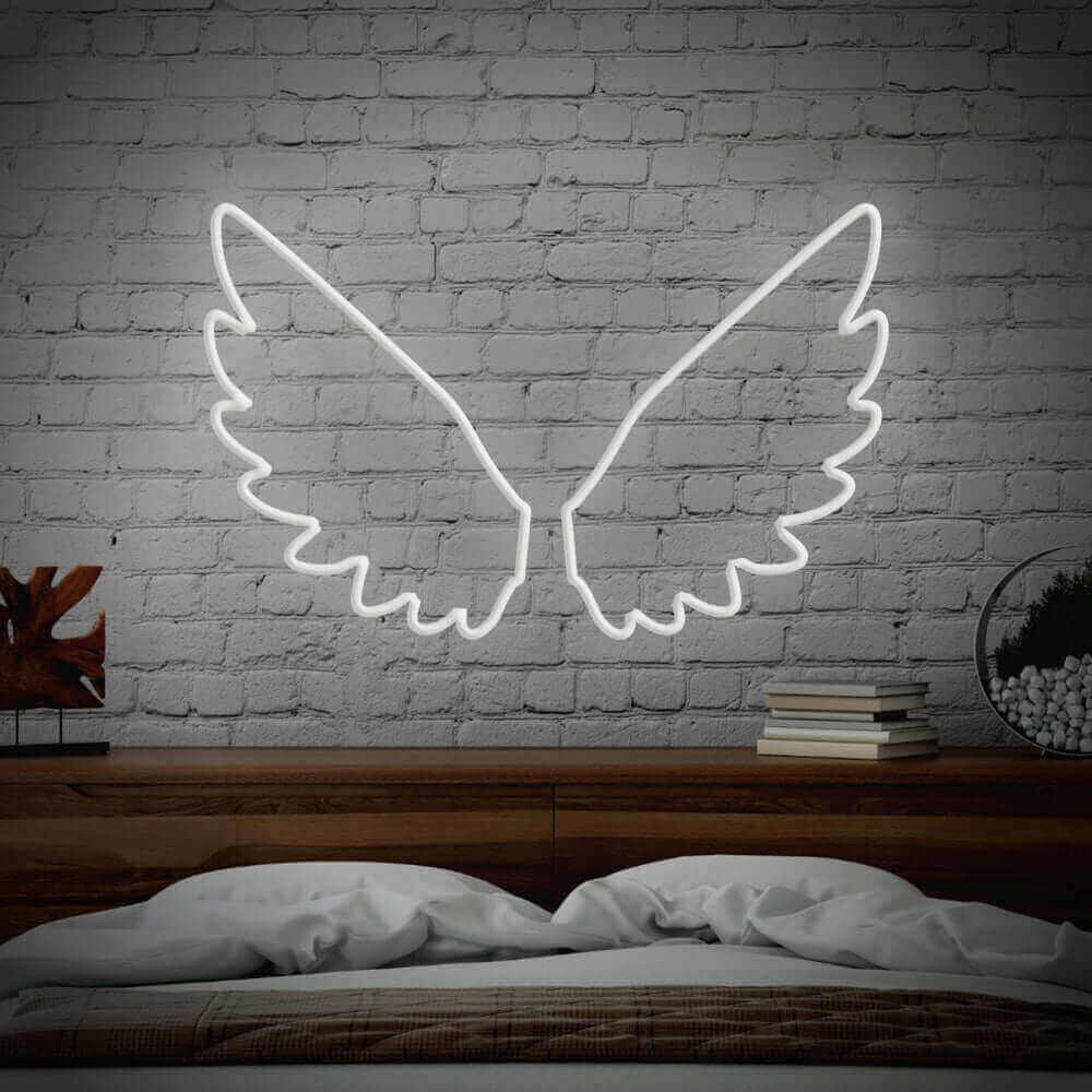 Angel Wings LED Neon Sign - Planet Neon