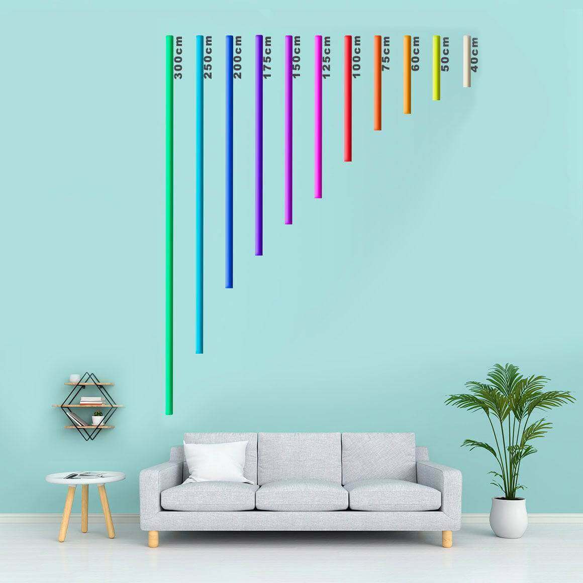 Custom Vertical Neon Sign - Online Editor - Made in London - Neon LED Light - Planet Neon