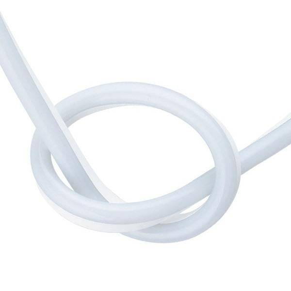I LumoS 16mm PURE WHITE Flexible IP65 Dimmable 360 Degree LED Neon Strip Light 12V DC 9W/m - Planet Neon