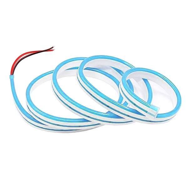 I LumoS 6x12mm CYAN Flexible IP65 Dimmable LED Neon Strip Light 12V 9W/m - Planet Neon