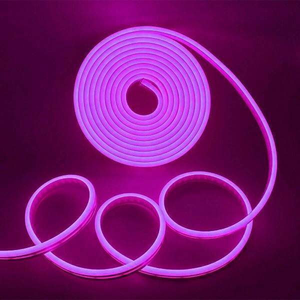 I LumoS 6x12mm PURPLE Flexible IP65 Dimmable LED Neon Strip Light 12V 9W/m - Planet Neon