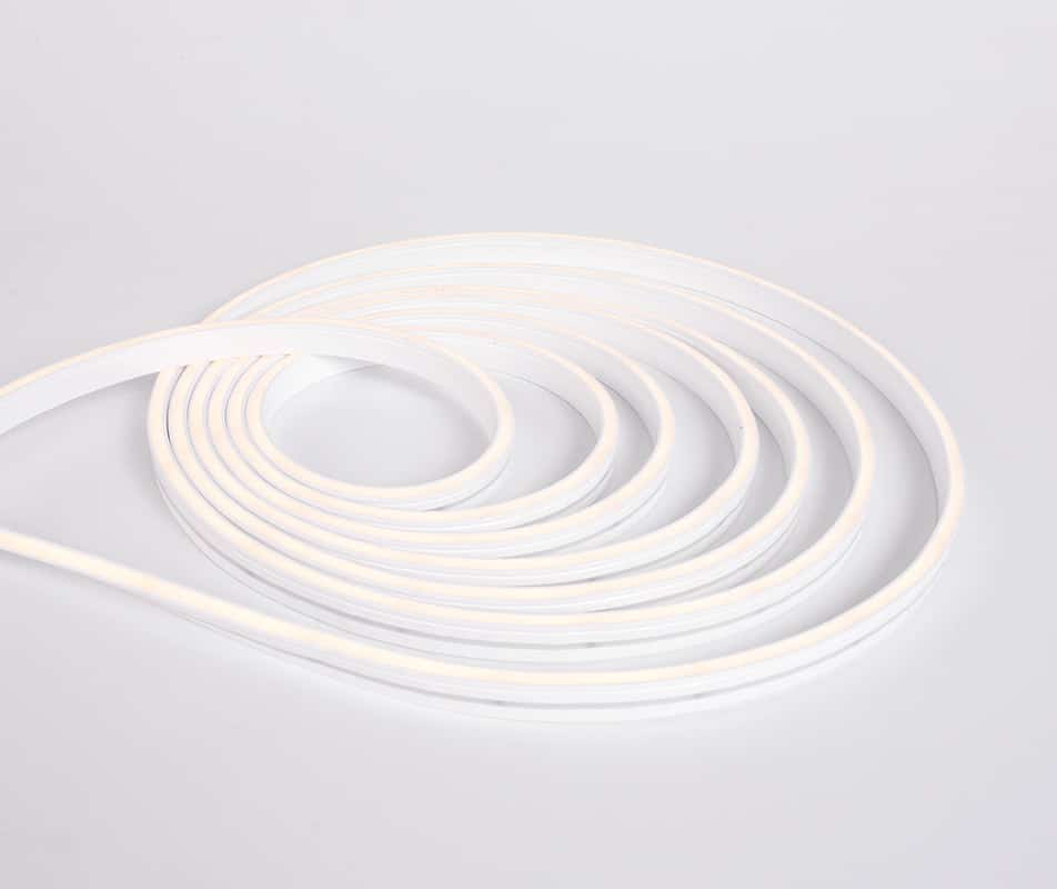 I LumoS 6x12mm WARM WHITE Flexible IP65 Dimmable LED Neon Strip Light 12V 9W/m - Planet Neon