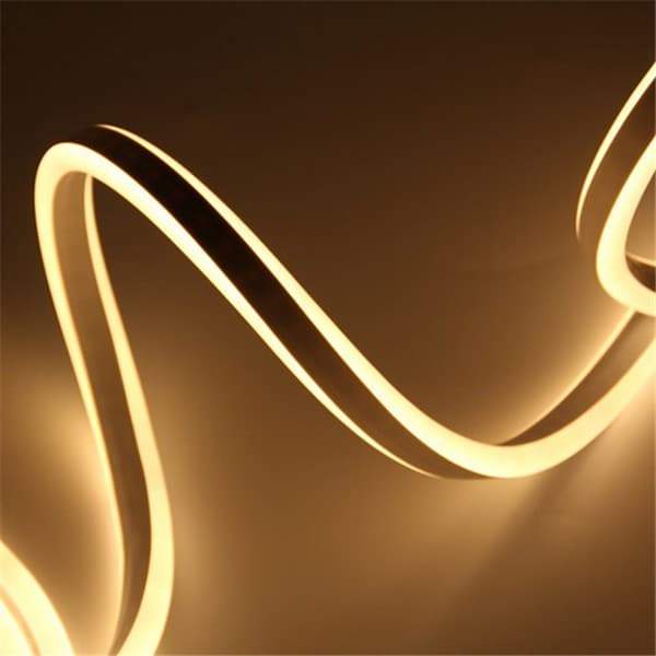 I LumoS 8x16mm WARM WHITE Flexible IP65 Dimmable Double Sided LED Neon Strip Light 12V DC 9W/m - Planet Neon