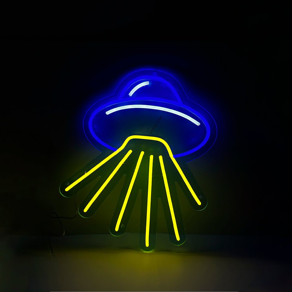 Spaceship LED Neon SIgn - Planet Neon